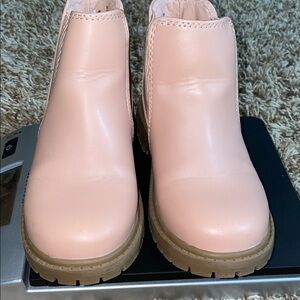 Old Navy Light Pink Chelsea Boots